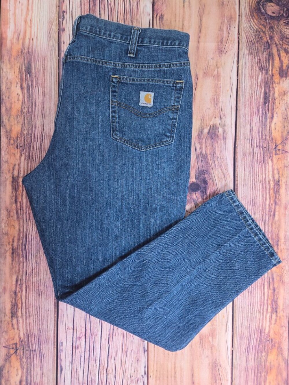 Carhartt Traditional Fit Durable Straight Jeans Size 44x32
